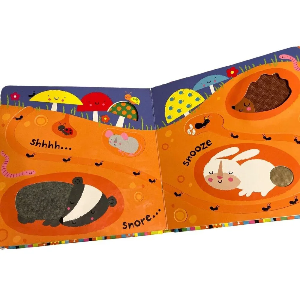 Toddler Board Book Lot Daddy Hugs Colors Nursery Rhymes Animal Playbook - Picture 3 of 13